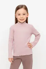 джемпер  для девочки  КР 302251/розовый лед к515