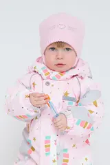 шапка  для девочки  КВ 20220/ш/светлая астра