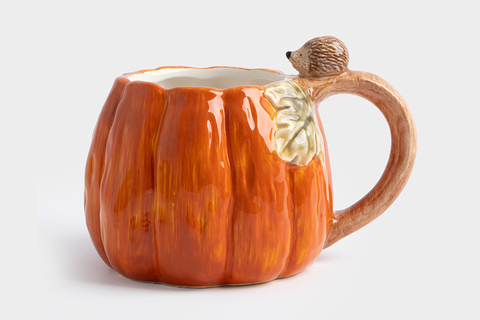 Кружка 340мл Anna Lafarg Bright pumpkin Тыква оранжевая