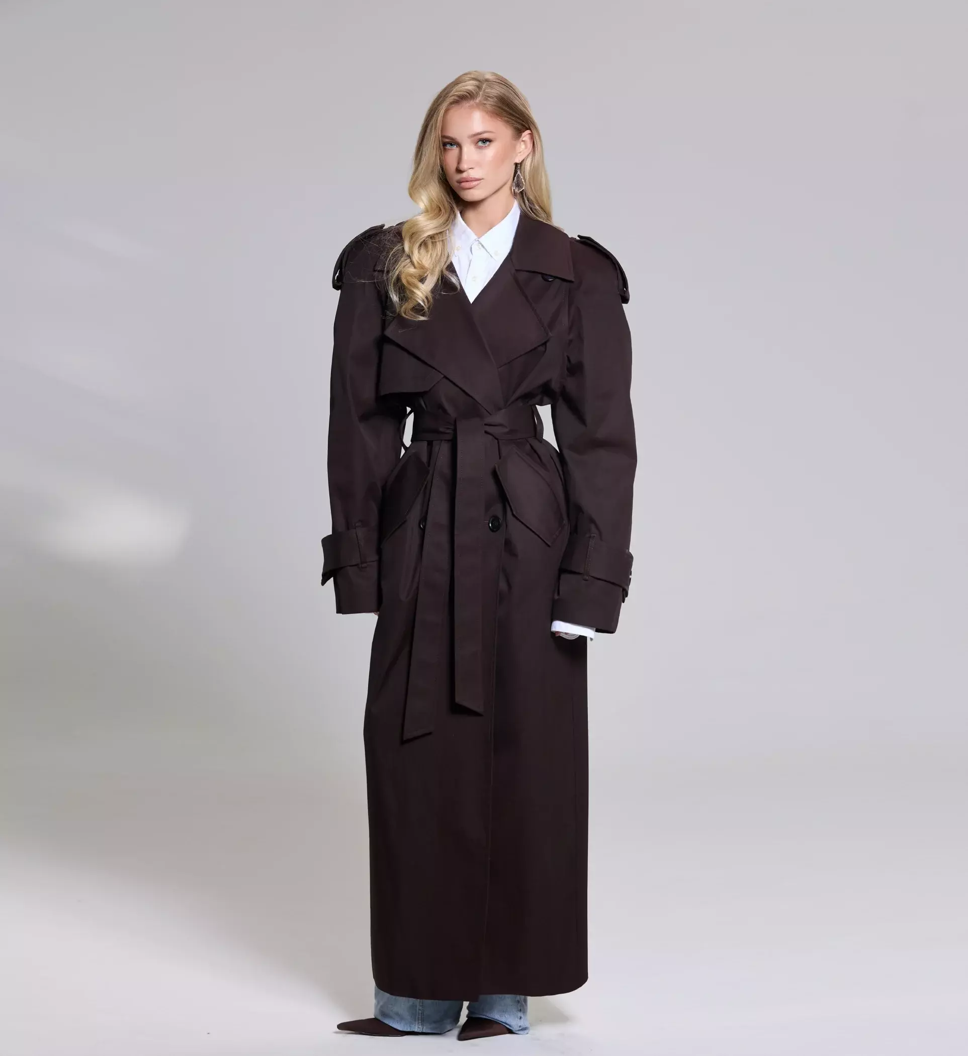 Тренч Placid, Шоколадный