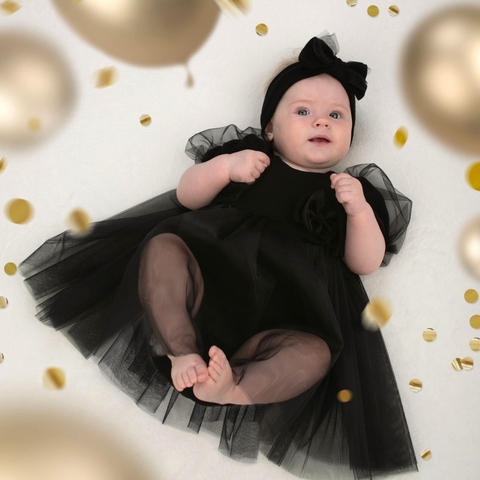 Платье-боди с повязкой на голову