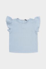 фуфайка  для девочки  ТК 30003/нежно-голубой