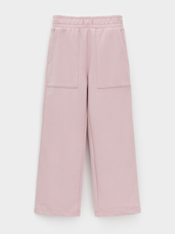 брюки  для девочки  КР 400786/розовый лед к601