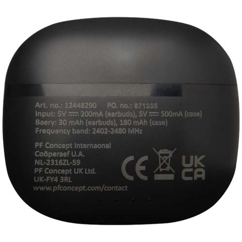 Alterf гарнитура True Wireless Bluetooth® из переработанной пластмассы с силиконовыми амбушюрами