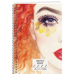 
          Скетчбук А5, 60л.,"SKETCHBOOK. Picturer", 120г/м2, Канц-Эксмо, евроспираль по длин. сторон., тверд обл.,ламинация, soft touch.