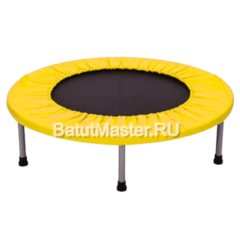 Каркасный батут "Улыбка" диаметр 3,3 фт, жёлтый B-15712