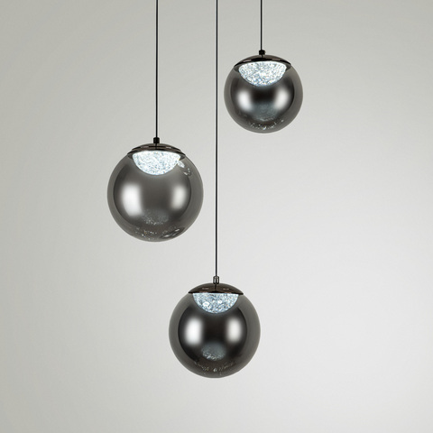 Подвесной светодиодный светильник Modelux ML.2338.3R BK