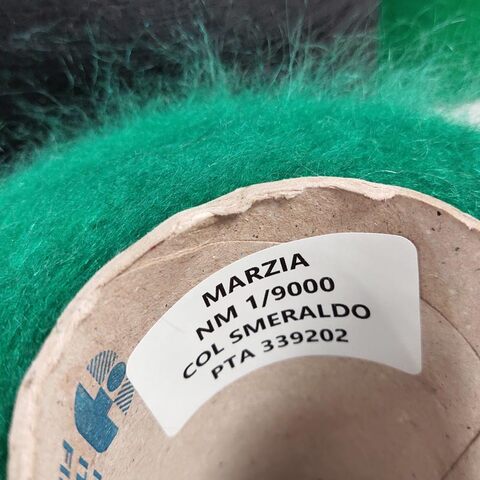 Кидмохер на полиамиде PURA LANA ITALIA / MARZIA 900 зеленый изумрудный