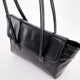 Сумка Саломея 2027 лак черный