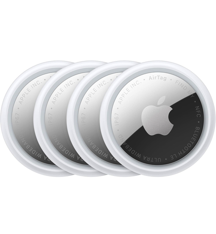 Трекер Apple AirTag 2nd Gen (4шт в комплекте, MFEA4ZM/A) Белый | White