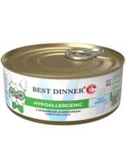 Best Dinner Vet Profi Hypoallergenic консервы для собак (индейка с кроликом) 100 гр