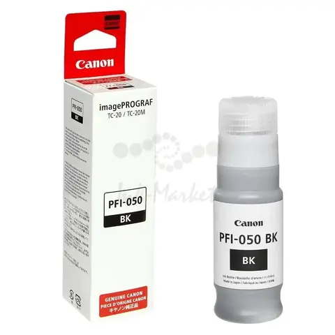 Картридж струйный Canon PFI-050BK 5698C001 черный (70мл) для Canon imagePROGRAF TC-20M