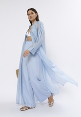 Рубашка длинная EUPHORIA нежно-голубого цвета