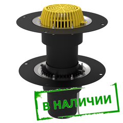 ТП-09.160/4-Э Воронка двухуровневая для кровли с подогревом Dn160