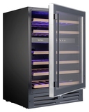 Винный шкаф Temptech Premium WPQ60DCB двухзонный