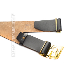 Купить ремень торговый флот - Магазин тельняшек.ру 8-800-700-93-18Ремень кожаный Торговый флот Черный с латунной пряжкой в Магазине тельняшек