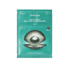 Трёхшаговый набор для сияния кожи JMsolution Marine Luminous Black Pearl Balancing Mask