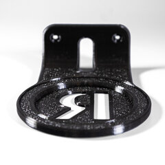 Настенный кронштейн-полка для Яндекс станций (Яндекс-Алиса) мини 1, 3D печать, черный