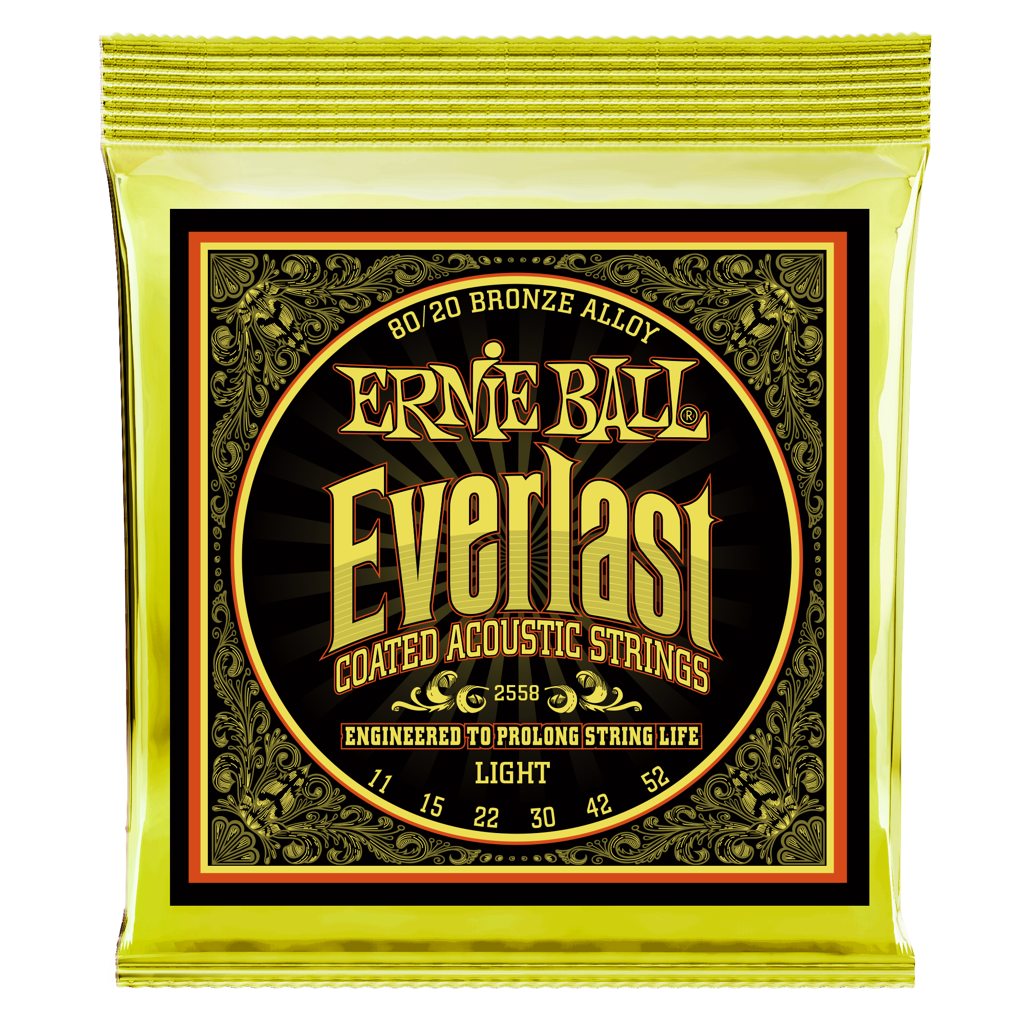 Акустические струны ernie ball