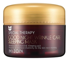 Mizon  Ночная маска антивозрастная -  Good night wrinkle care sleeping mask, 75мл