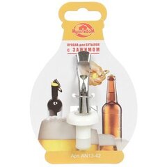 Навеска Пробка д/бутылки с зажимом 3цв AN13-42