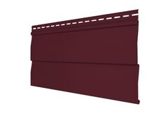 Сайдинг Tecos Elit Корабельный брус Бургунд 3660х230 мм