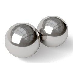 Серебристые вагинальные шарики Stainless Steel Kegel Balls - 