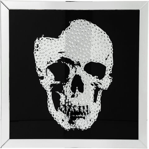 Картина Mirror Skull 100×100 см