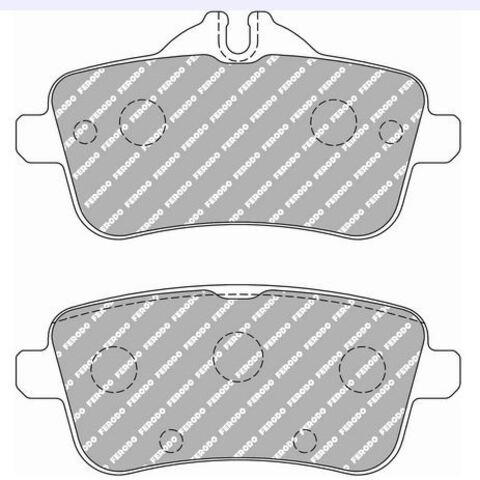 FDS4587 Тормозные колодки дисковые DS PERFOMANCE