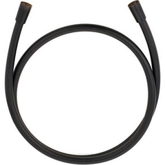 Kludi 61 072 3900 Supraflex Шланг душевой 1600 мм, в пласт оболочке, с мет. эффектом, черный фото