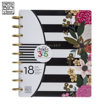 Набор для заполнения ежедневника  + планер Create 365 Planner Box Kit- 19,3 х 24,3см. - Botanical