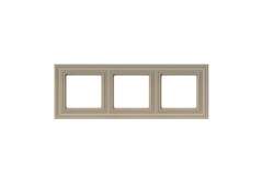 Рамка 3 постовая кремовая омбре LIREGUS RETRO