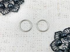 Кольцо для бюстгальтера металл, d 1,5 см, никель