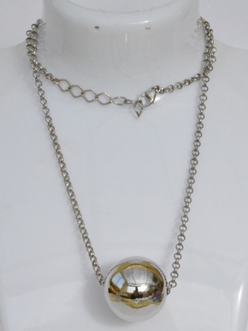 Шар 2,5 (колье из серебра)