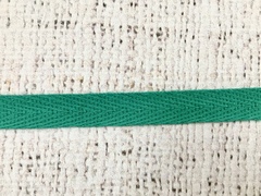 Лента киперная, хлопок, ш. 1 см, травяной