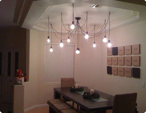 Люстра Edison Spider Chandelier