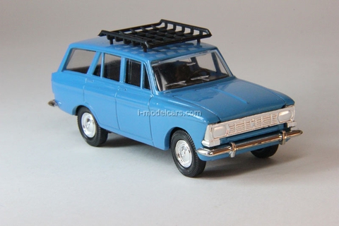 Moskvich-426 with roof rack blue Agat Mossar Tantal 1:43