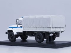 GAZ-3308 4x4 engine ZMZ-513 board with awning Police Start Scale Models (SSM) 1:43