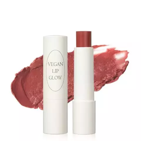 Nacific Vegan Lip Glow Веганский оттеночный бальзам-тинт для губ