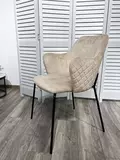 фото 9 Стул AMARETTO VBP206 античный светло-бежевый/ черный каркас, М-City на profcook.ru