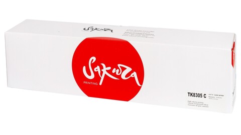 Картридж Sakura TK8305C (1T02LKCNL0) для Kyocera MitaTASKalfa3050ci/3051ci/3550ci/3551ci, голубой, 15000 к.