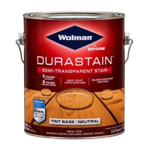 Wolman DuraStain Semi-Transparent Stain покрытие колеруемое суперстойкое полупрозрачное