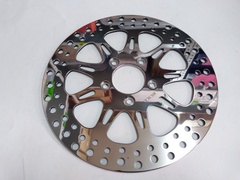 Диск тормозной передний  на Harley Davidson DYNA, SPORTSTER, SOFTAIL, TOURING / полированный