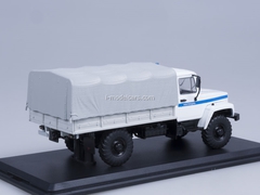 GAZ-3308 4x4 engine ZMZ-513 board with awning Police Start Scale Models (SSM) 1:43