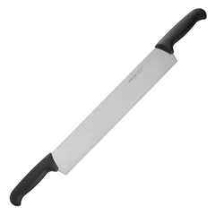 Нож для сыра, общая длина 63 см, две ручки пластик 6,3 см, длина лезвия 50 см