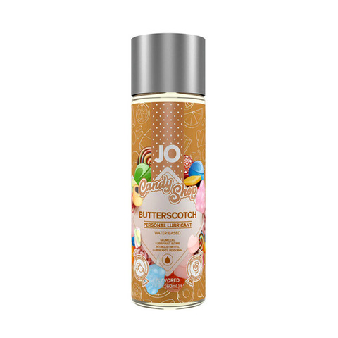 JO H2O Candy Shop Butterscotch, 60ml Вкусовой лубрикант Ириски на водной основе