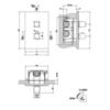 Встраиваемая часть термостата Gessi 09269031