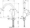 Смеситель для кухни с С-образным изливом Ideal Standard Ceraflex B1727AA