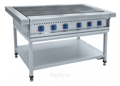 Плита электрическая шестиконфорочная без жарочного шкафа Abat ЭП-6П