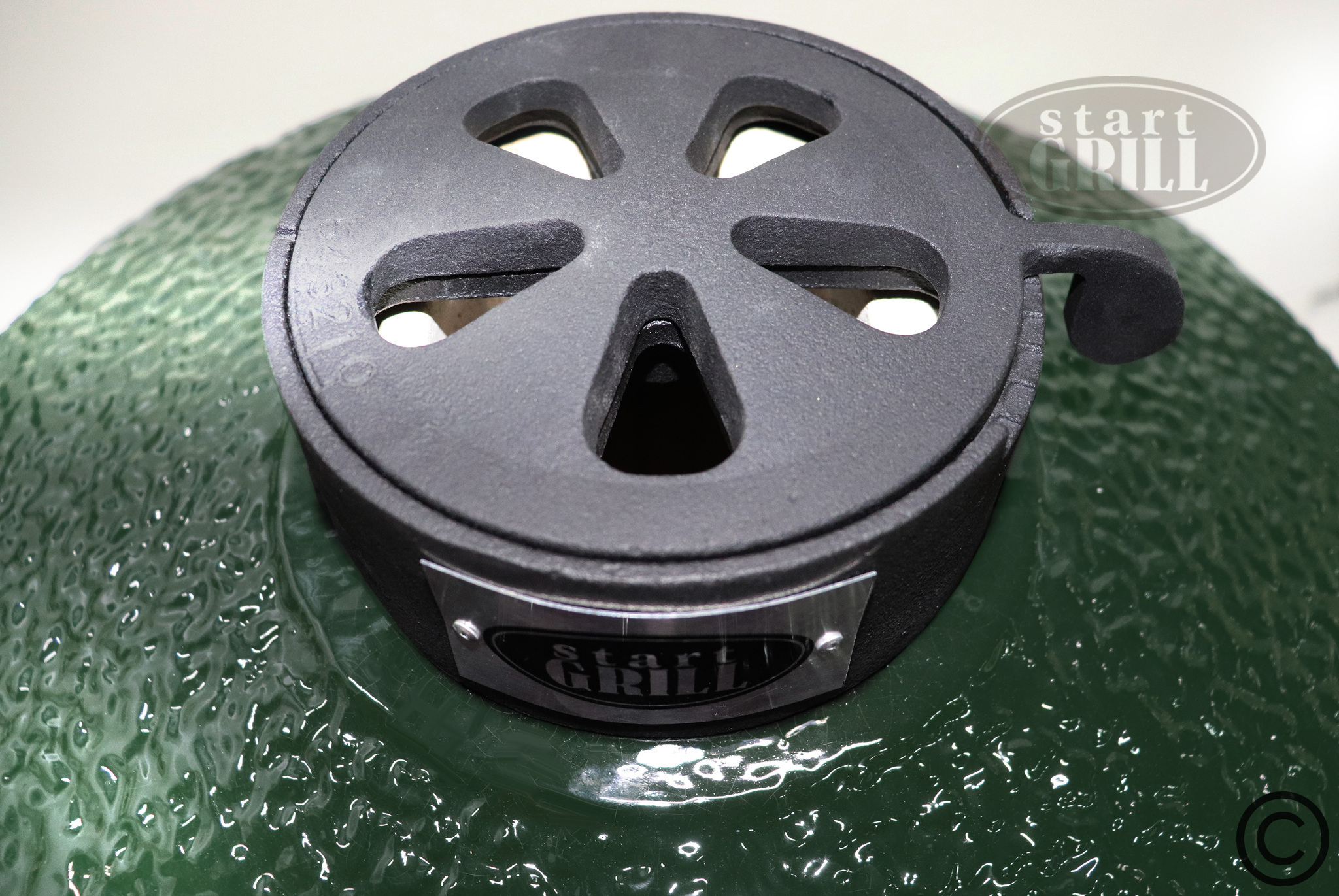 Керамический гриль SG PRO , 56 см / 22 дюйма (зеленый) Артикул: SG22G Фото №7